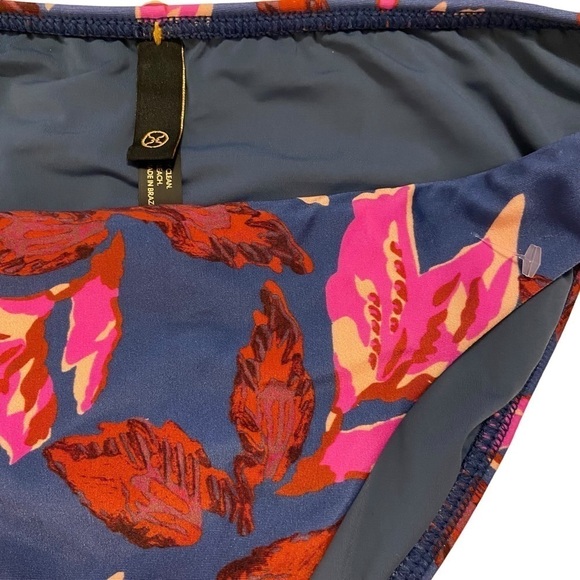 Vix Basic Bottom Blue Floral NWOT - Picture 3 of 8